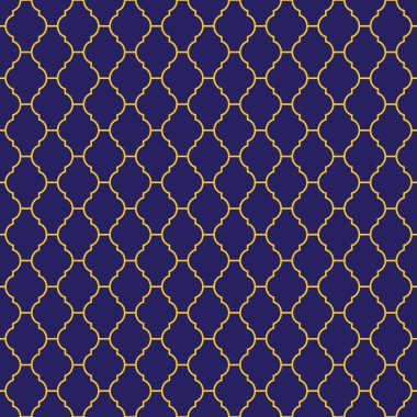 Mavi ve altın renginde kusursuz arkaplan.   