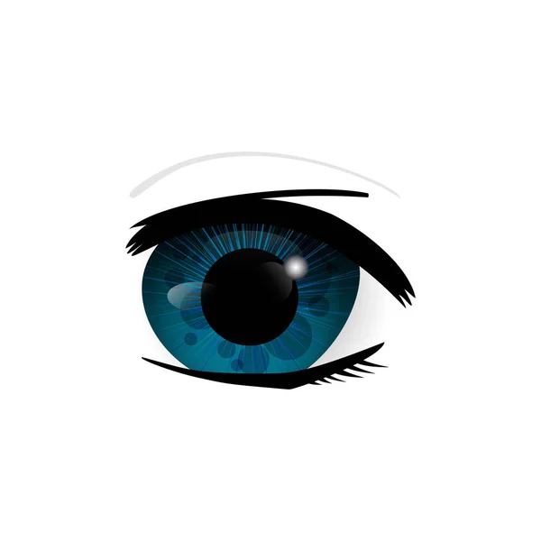 Ojos humanos de cerca — Foto de Stock