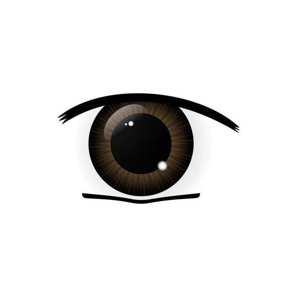 Mänskliga ögon närbild — Stockfoto