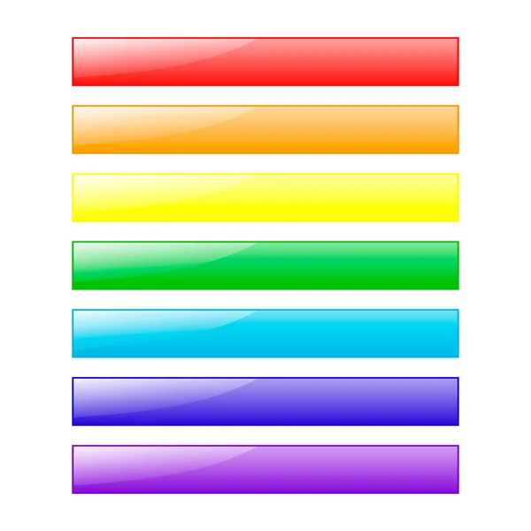 Color square buttons — Stock Photo, Image