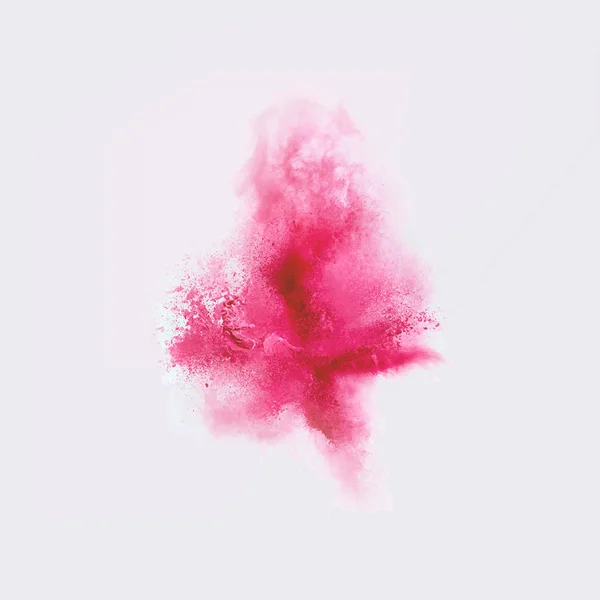 Una explosión coloreada de polvo — Foto de Stock