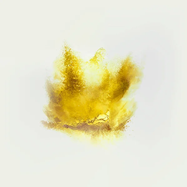 Een gekleurde explosie van poeder — Stockfoto