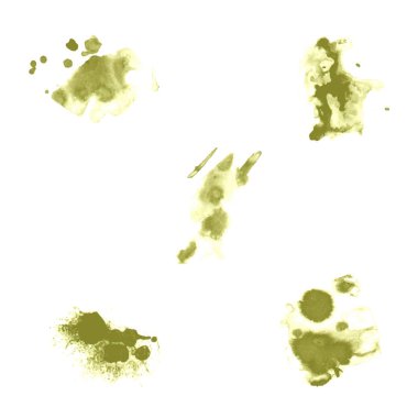 mürekkep noktaları kümesi