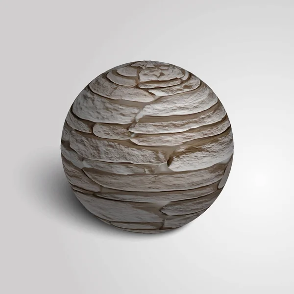 Sphere from a stone