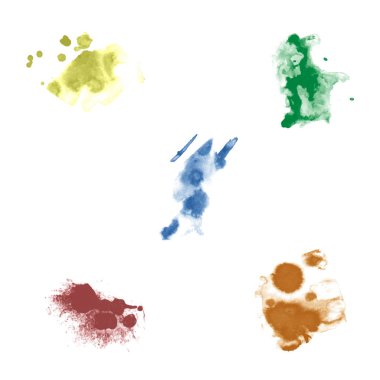 mürekkep noktaları kümesi