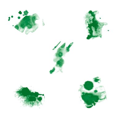 mürekkep noktaları kümesi