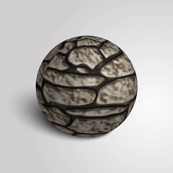 Gömb kőből — Stock Vector
