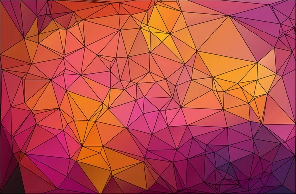 Polygon-Hintergrund — Stockfoto