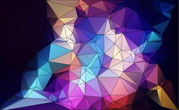 Polygon-Hintergrund — Stockfoto