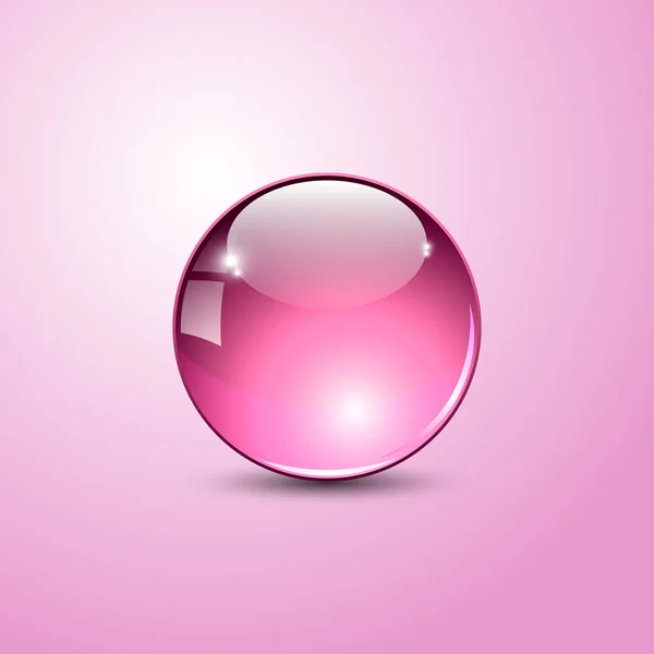 Beautiful glossy ball — Stock Photo, Image