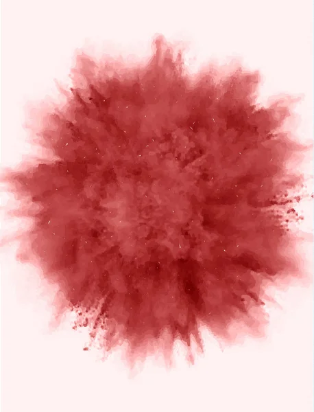 En färgad explosion av pulver — Stockfoto