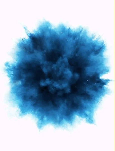 Eine farbige Explosion von Pulver — Stockfoto