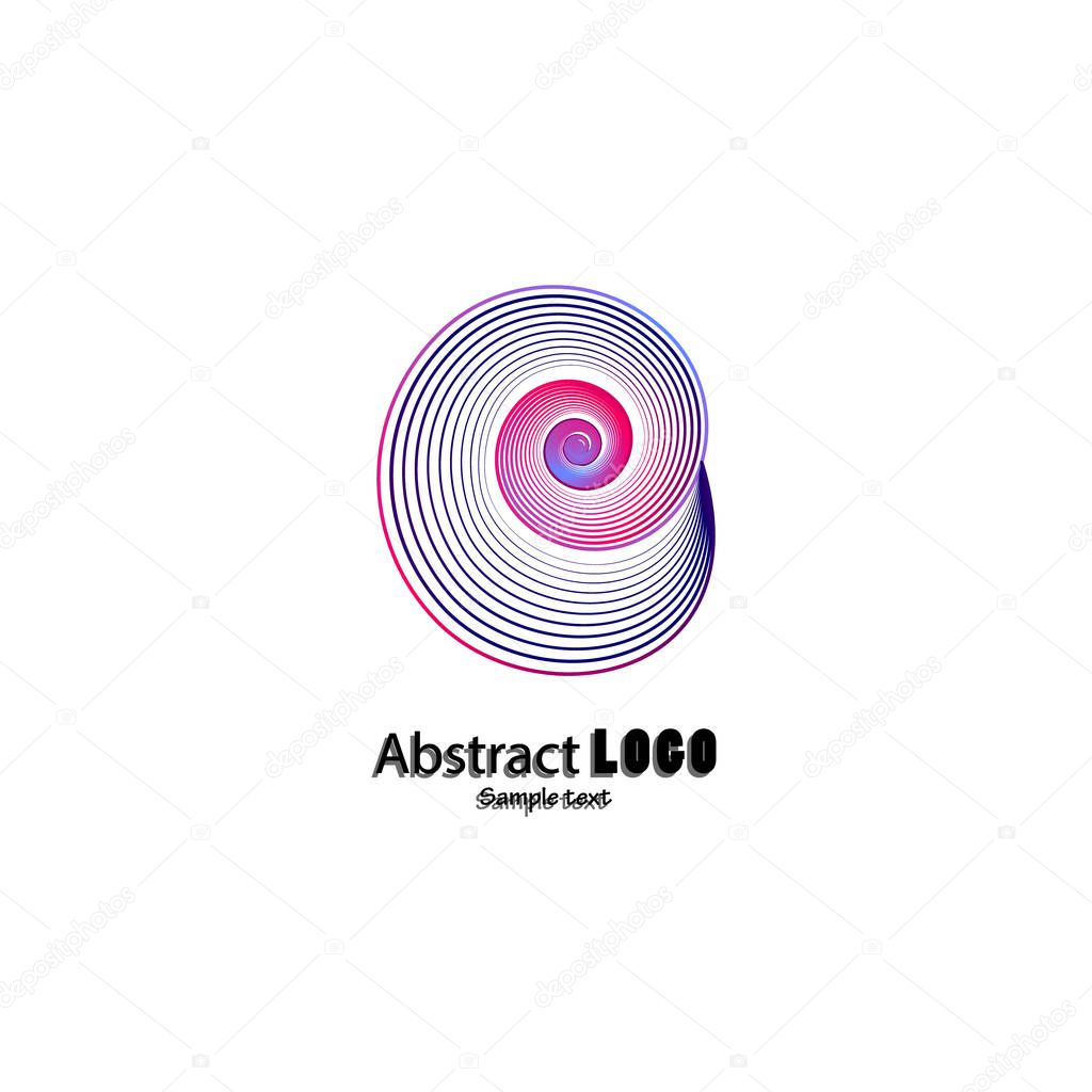 Abstract shell icon of the company
