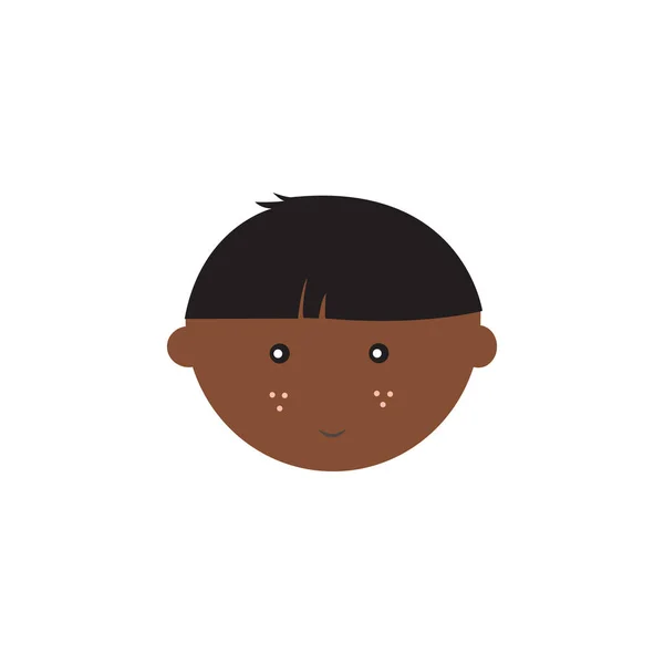 Το avatar του ανθρώπου σε απλό στιλ — Διανυσματικό Αρχείο