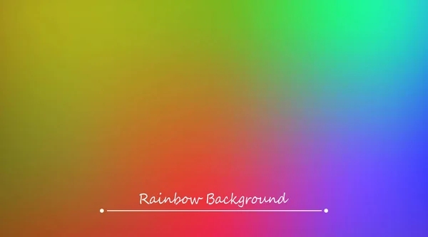 Abstrakter Regenbogenhintergrund — Stockvektor