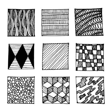 El boyaması desenleri