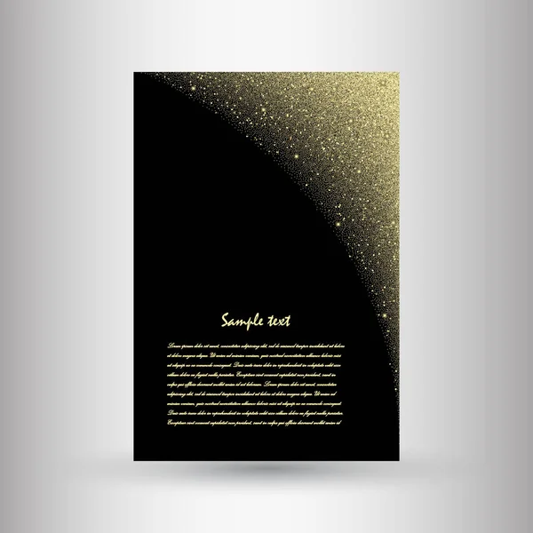 Brochures de paillettes argentées — Image vectorielle