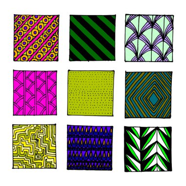 El boyaması desenleri