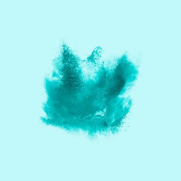 Une explosion colorée de poudre — Image vectorielle