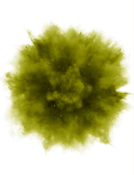 Un'esplosione colorata di polvere — Vettoriale Stock