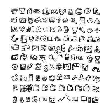 Doodle Finans simgeler