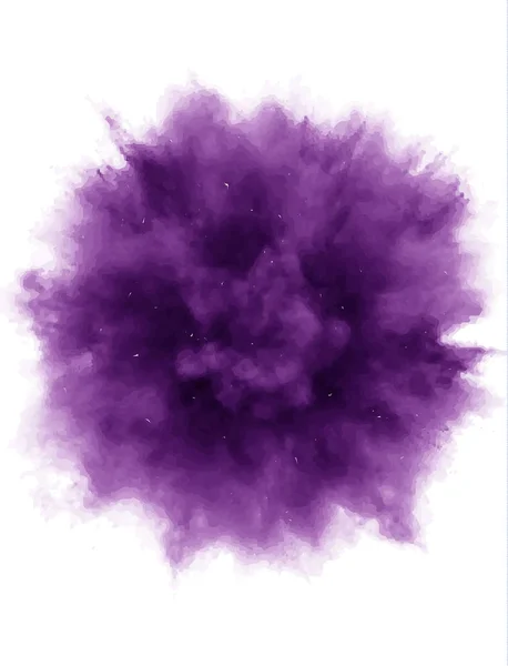 En färgad explosion av pulver — Stock vektor