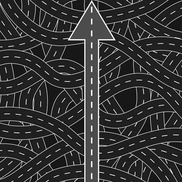 kıvırcık olanlar arasında düz yol, 