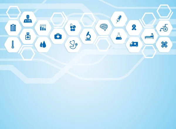 Tıbbi geçmişi. vektör çizim