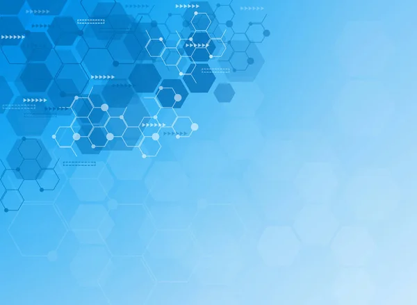 Soyut Moleküller Tıbbi Arkaplan