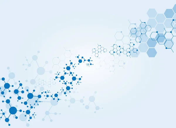 Soyut Moleküller Tıbbi Arkaplan