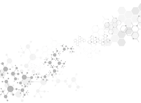 Soyut Moleküller Tıbbi Arkaplan