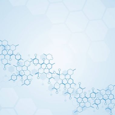 Tıbbi soyut bilim arka plan 