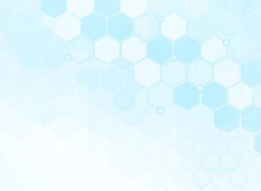 Soyut Moleküller Tıbbi Arkaplan