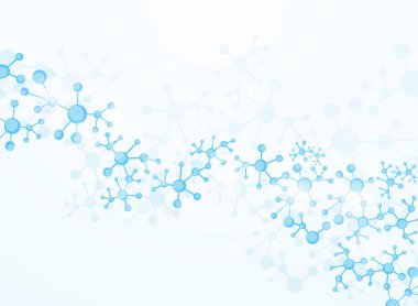 Soyut arkaplan tıbbi madde ve moleküller.