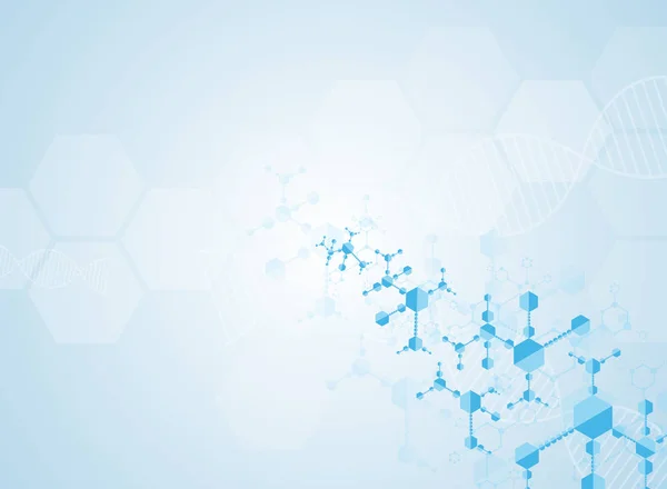 Soyut arkaplan tıbbi madde ve moleküller.