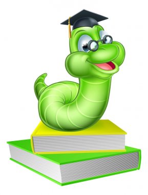 Cute Cartoon Caterpillar Worm clipart