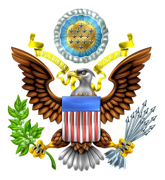 Great Seal of the United States — Stock Vector