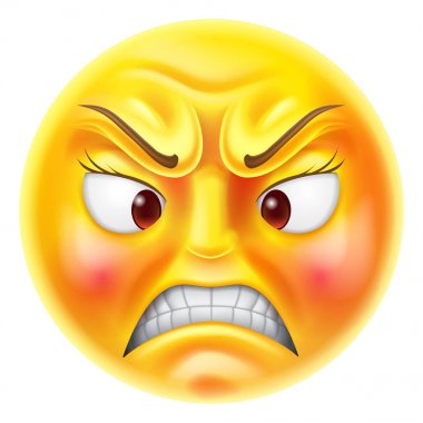 Kızgın Surat Emoji