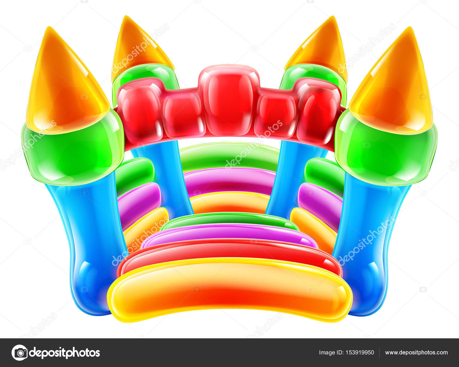 Bouncy Castle illustration Stock Vector Image by ©Krisdog #153919950