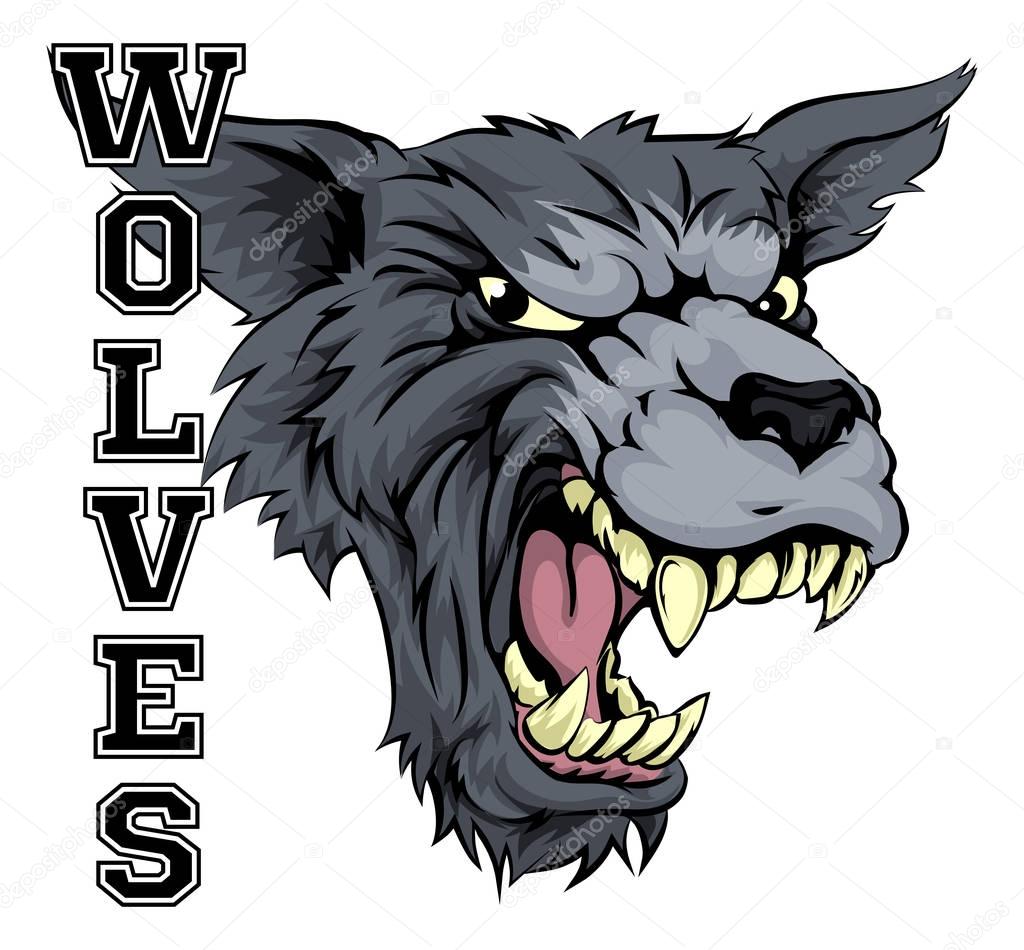 Wolves Sports Mascot