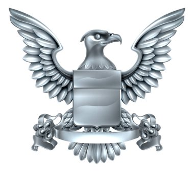 Eagle Heraldry Design clipart