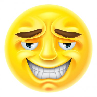 Gülümseyen Emoji ifade