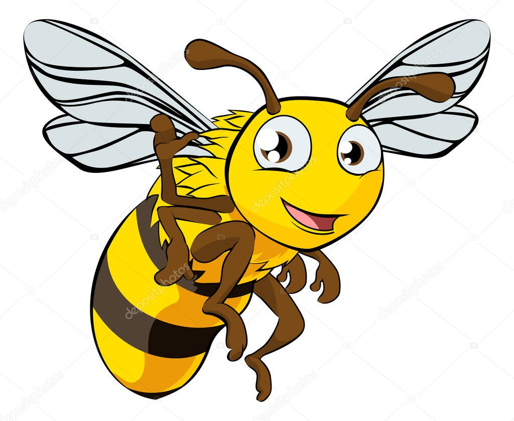 Cartoon Bee Illustration