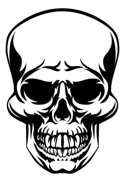 Skull Illustration Graphic — Stock Vector