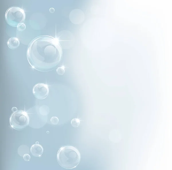Diseño de fondo de burbuja — Vector de stock