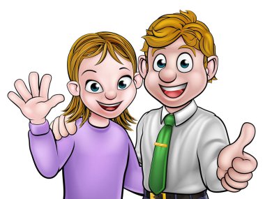 Çift Çizgi Erkek ve Kadın