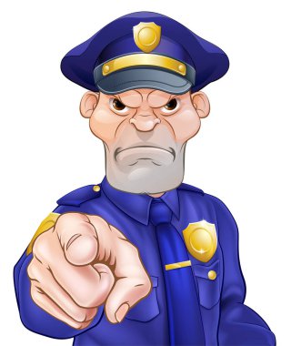 Kızgın İşaretli Polis Memuru