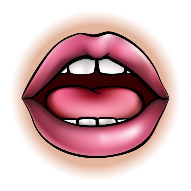 Mouth Body Part clipart