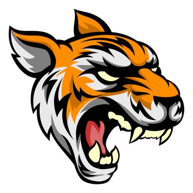 Tiger Ortalama Hayvan Maskotu
