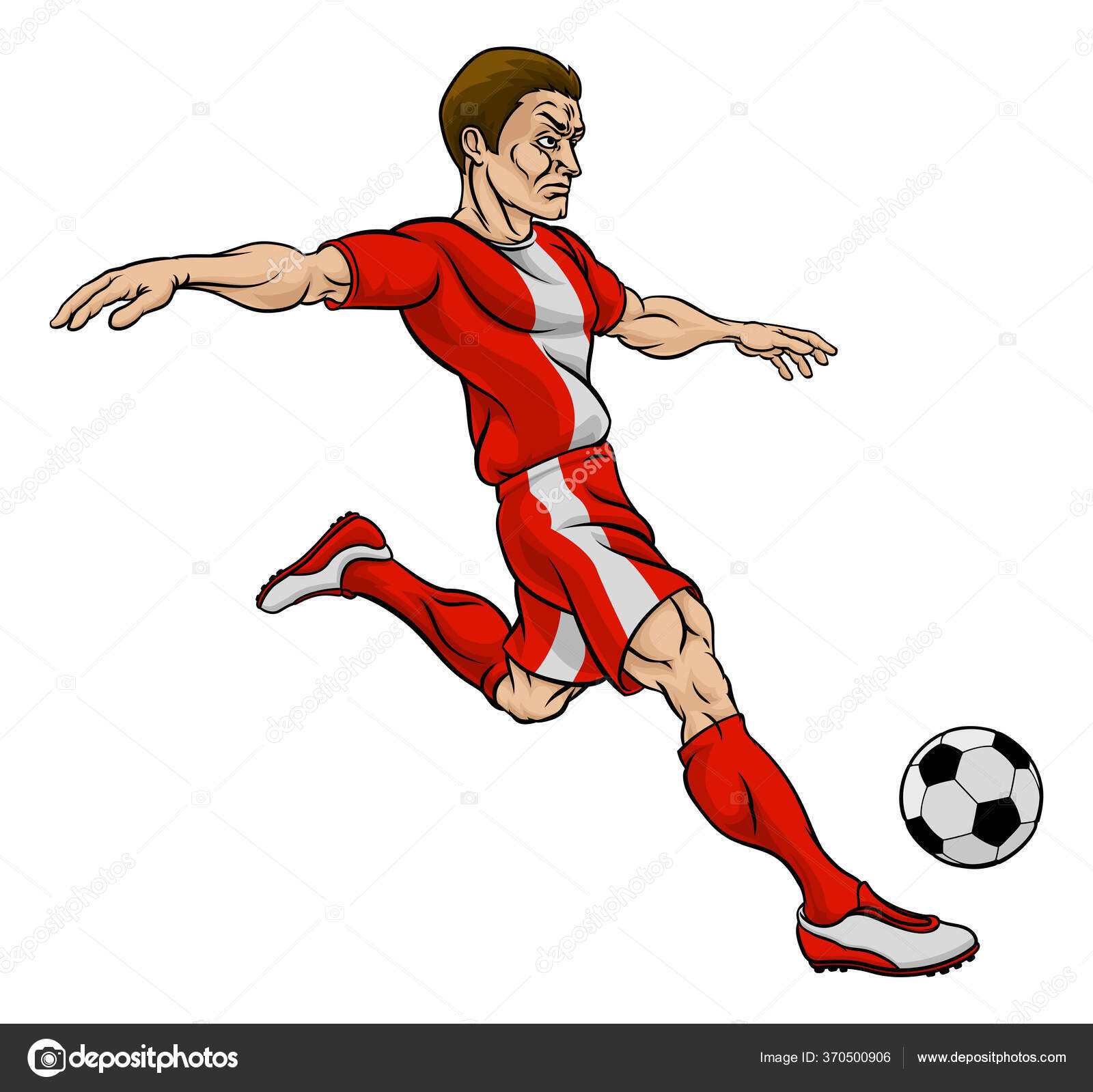 Cartoon Berühmten Fußball-star Action-figur, Fußballspieler